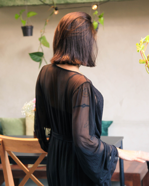 Ivy Robe - Americano Black